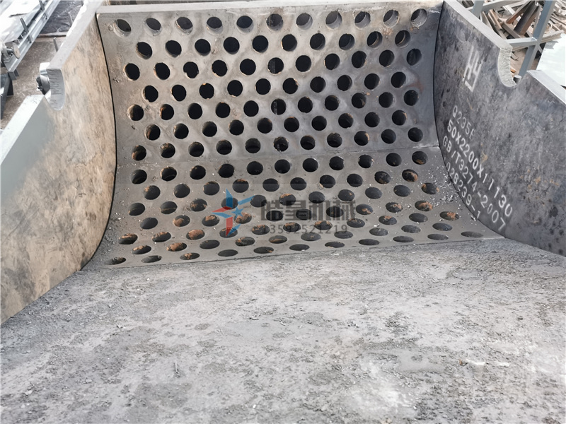 鋁型材粉碎機(jī)<a href='http://m.greeniq-systems.com/case/502.html' target='_blank'><span>篩板</span></a>結(jié)構(gòu)